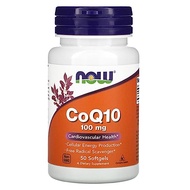 NOW Foods - CoQ10 Cardiovascular Health 100 mg. - 50 Softgels