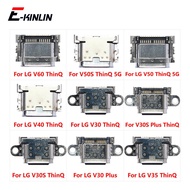 Micro USB Jack Type-C Charging Connector Plug Port Dock Charger Socket For LG V30 V35 V30S Plus V40 