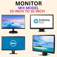 Monitor Mix Model Dell Hp Lenovo 22 23 24 27 inch