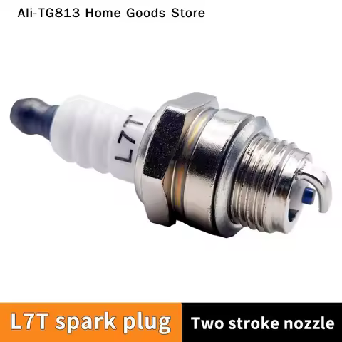 [TG813]1pcs L7T Spark Plug For Chainsaw And Brush Cutter Gasolina Chainsaws Spare Parts Garden Tools
