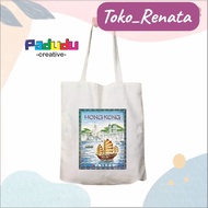 Hong Kong RETRO Women's Tote Bag - United Airlines VINTAGE Toko_Renata