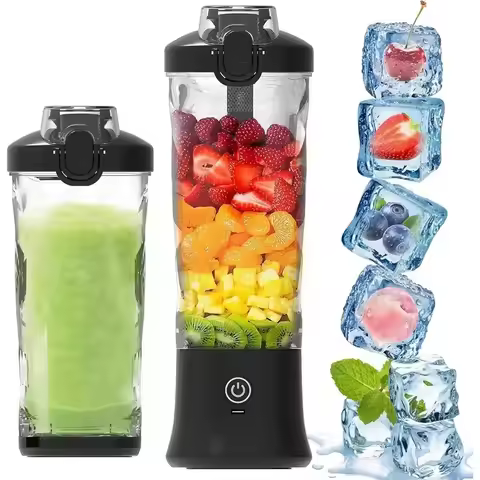 New Portable Blender Smoothies Mini Portable Fresh Juice Blender Rechargeable Portable Blender For S