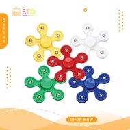 STO Toys Finger Spinner Children Toys Fidget Spinner Five-Leaf Spinner Finger Fidget Gadget Finger T
