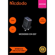 Mcdodo CH-217 30W 3-Port Digital Display Fast Charger