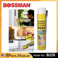 BOSSMAN B22S PU FOAM FILLER 750ML General PU Foam Home Living Fill Crack and Joint Spray Busa untuk Menyumbat Lubang
