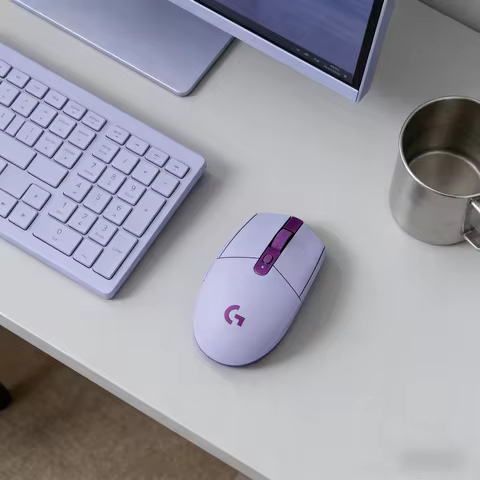Logitech G305 LIGHTSPEED Wireless Gaming Mouse HERO 12K DPI 6 Programmable Buttons 250H Battery for 