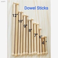 ㍿♞❈☁Dowel Stick/ Wooden Dowel Rod/Wedding  Invitation Scroll/ Macrame Stick/ Dowel for any craft dec