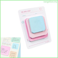 RAN Aesthetic Sticky Note Memos Pad Lovely Sticky Notes School Office Supplies