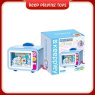 Keeppley Doraemon TV Kids Toys Collectible Building Blocks