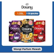 NEW!!! Downy 1,35Liter Pelembut dan Pewangi Pakaian Konsentrat Mystique 1.350ml Sunrise Fresh 1,4L