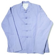 Graphpaper 18SS 日本製造 原廠打字機功夫外套，GM181-20036，2 碼，淺藍色。二手。