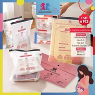 Momo House Ziplock Bag Hospital Bag For Baby Zipper Bag For Clothes Organizer Plastik Hospital Bersa