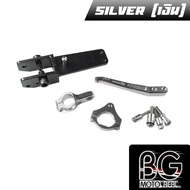 ขายึดกันสะบัด CNC HONDA GIORNO+ PIRANHA (ปิรันย่า) (สำหรับโช๊คกันสะบัดรูปทรง PIRANHA RCB Hyper Pro เ