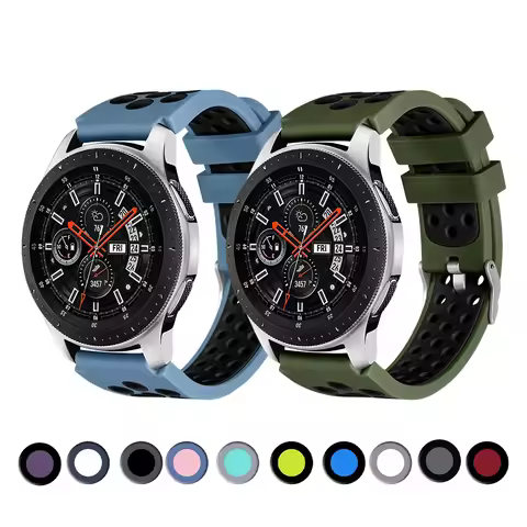 Original strap for Samsung galaxy watch3 45mm Universal 22mm Band Accessories for Samsung galaxy Gea