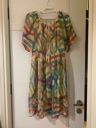真絲質連衣裙