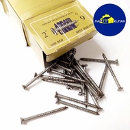 @1Ktk - Wood Screws Plus (+) Thread Nail Screws - Arrow 2" 2 Inch X 9