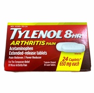 Tylenol 8HR Arthritis Pain 650mg 24caplets Expiry 1/2026