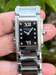 นาฬิกาข้อมือ Patek Philippe Twenty-4 (TOP SWISS) (สินค้าพร้อมกล่อง) (ขอดูรูปเพิ่มเติมได้ที่ช่องแชทค่