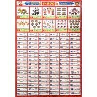 Poster_learn To Count 1-100 Chinese Language (Poster 1-100 Thai-Chinese)