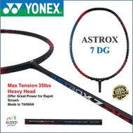 Yonex Badminton Racket ASTROX 7 DG + Free Grip