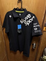 (XL碼）Descente Coolist Short Sleeve Polo Shirt