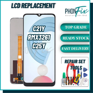 PhonFix LCD Replacement for REALME C21Y RMX3261 / REALME C25Y – Compatible Non-Original
