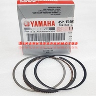 100% ORIGINAL YAMAHA - PistonRing / PistonRing [STD] [0.50] [0.100] Yamaha Byson [45P-E1603-00] [45P