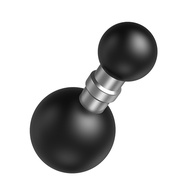 XT-XINTE 1 Piece 17mm to 17mm/25mm Ball Adapter Converter Dual Ball Socket Mounting Aluminum Alloy E