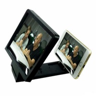 (Smart Phone Screen Magnifier Bracket Enlarge Stand (Black)
