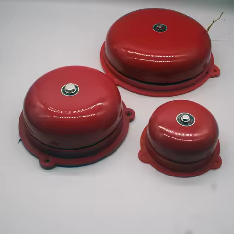 RED fire control Tradition electric bell 4/6/8 inch AC 220V High DB Alarm Bell High Quality Door bel