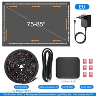 Ambient LED TV Backlights 4K Device Box Tape Screen Color Sync No Wi-Fi  No APP TV LED Strip Lights