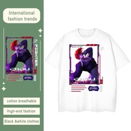 Stylist Men Tshirts DIY Printed Clothings Crew Neck Breathable