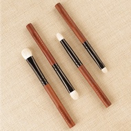 New Red Sandalwood 4 Eye Brush Set Brush Cangzhou Makeup Brush Animal Hair Short Handle Eyeshadow Br