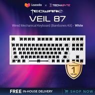 Tecware Veil 87 Wired Mechanical Keyboard (Barebones Kit)