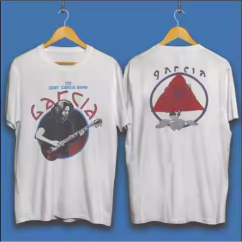 HOT NEW !!! 1981 Jerry Garcia Band Tour Jersey Shirt Tshirt