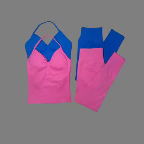 DFTLF 2 Pieces Sportswear Women Yoga Set Gym Clothes Sportswear Yoga Suits Fitness Set Tracksuits Sp