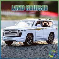 1:32 Toyota Land Cruiser LC300 Diecast Toys Car Model Cars Alloy Toy Collection Gift For Boys Kids