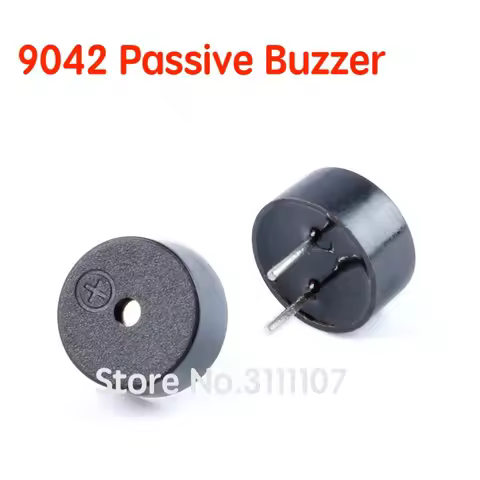 10pcs/5pcs Passive Buzzer 9042 16 ohm AC 3V 3.3V 16Ω 9*4.2mm 9x4.2mm Mini Piezo Buzzers For Arduino 