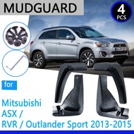 Mudguards fit for Mitsubishi ASX 2013 2014 2015 Outlander Sport RVR Car Accessories Mudflap Fender Auto Replacement Parts