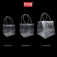0562 Kahwin Goodies Bag Wedding Plastic Doorgift Bag Beg Goodies Doorgift Wedding Bag Transparent Go