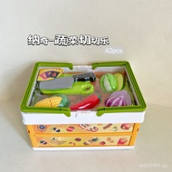 Children's Cut-and-Play Newqi Cognitive Simulation Kitchen Educational Fruit diy Play House Toys Veg