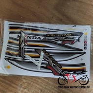 stiker sticker body stripe cover set honda ex5 dream fi ex5 dream 110 fi TBM