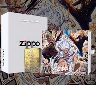 全新有盒Zippo防風煤油打火機 海賊王路飛