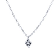 ake ake Fierce-de-Lock Necklace - Silver สร้อยคอเงินแท้ 925 ทำมือแฮนด์เมด พร้อมจี้ Fierce-de-Lock ต