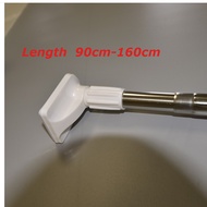 { Lelong Besar }Curtain Support Bar Telescopic Solid Stainless Steel [ 90cm-160cm diameter2.5 cm ]