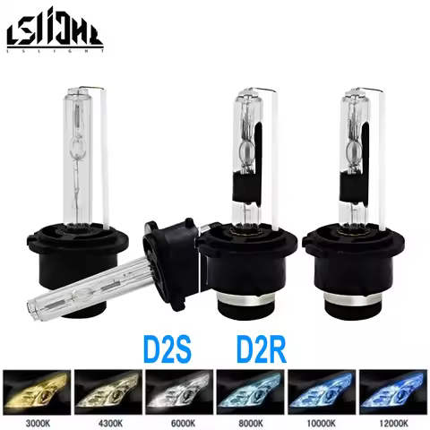 2Pcs D2S D4S D3S D1S HID Xenon Bulbs 35W Car HID Xenon Headlights 5000K 6000K 8000K 10000K 12000K HI