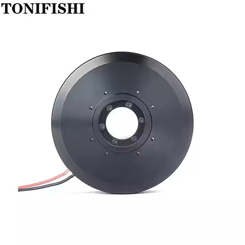 PM100 High Torque Hollow Brushless DC Direct Drive Servo Motor With Slip Ring/Robot Arm Joint Motor 