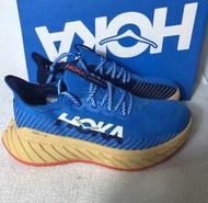 HOKA ONE ONE Carbon X3 防滑耐磨 跑步鞋 藍橙
