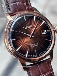 Brand New Seiko Presage Rose Gold Case Cocktail Time Automatic Watch SRPB46J1