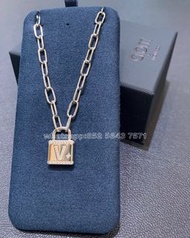 🎀順豐包郵 【全新正品】APM 字母鎖項鏈毛衣鏈情侶項鏈AB面個性百搭酷送女友男友禮物情人節禮物